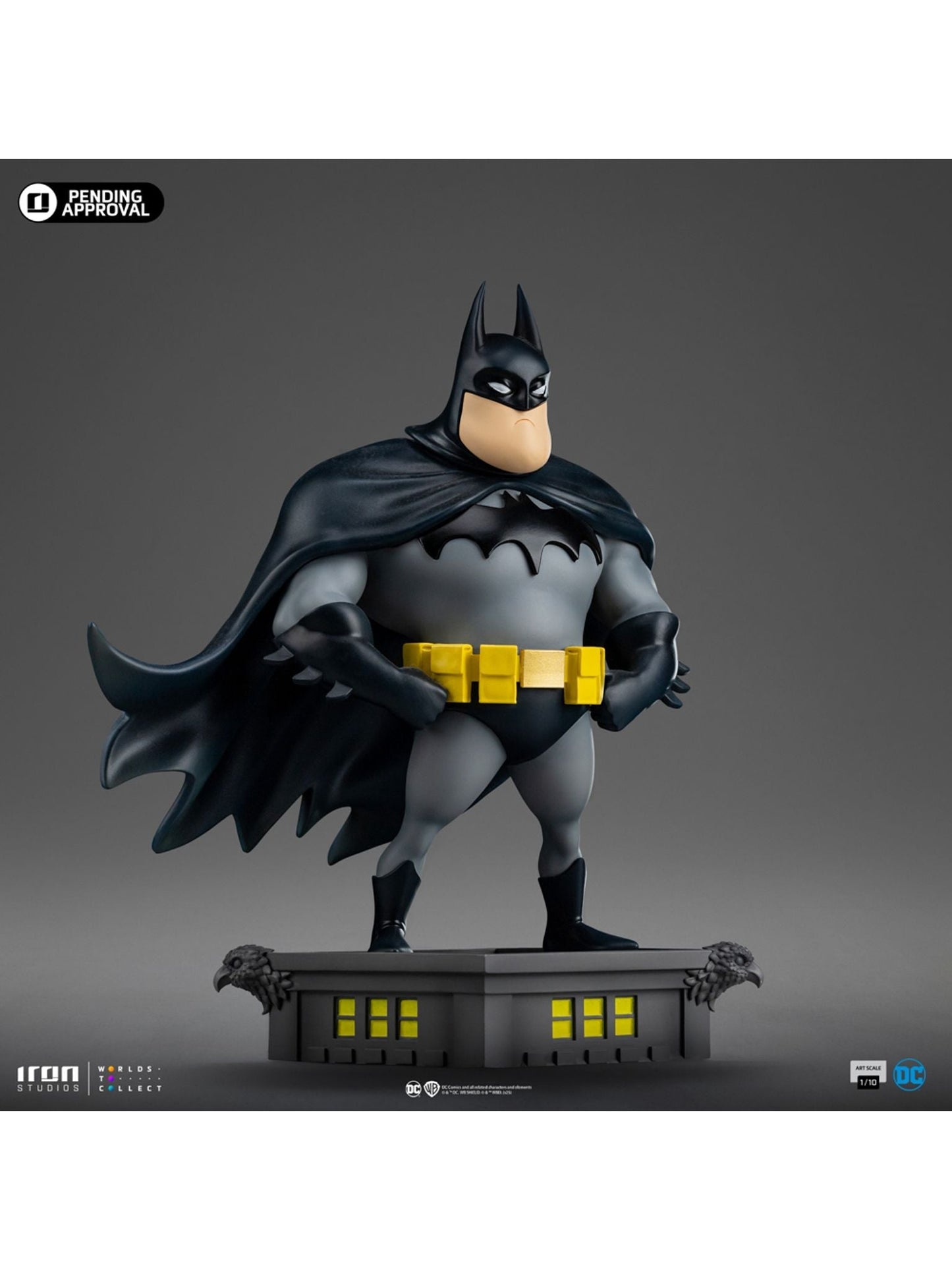 Batman (DC Comics Icons Animated) Statue von Iron Studios