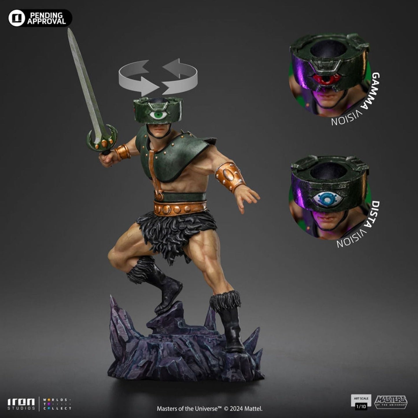 Triklops (Masters of the Universe) Statue von Iron Studios
