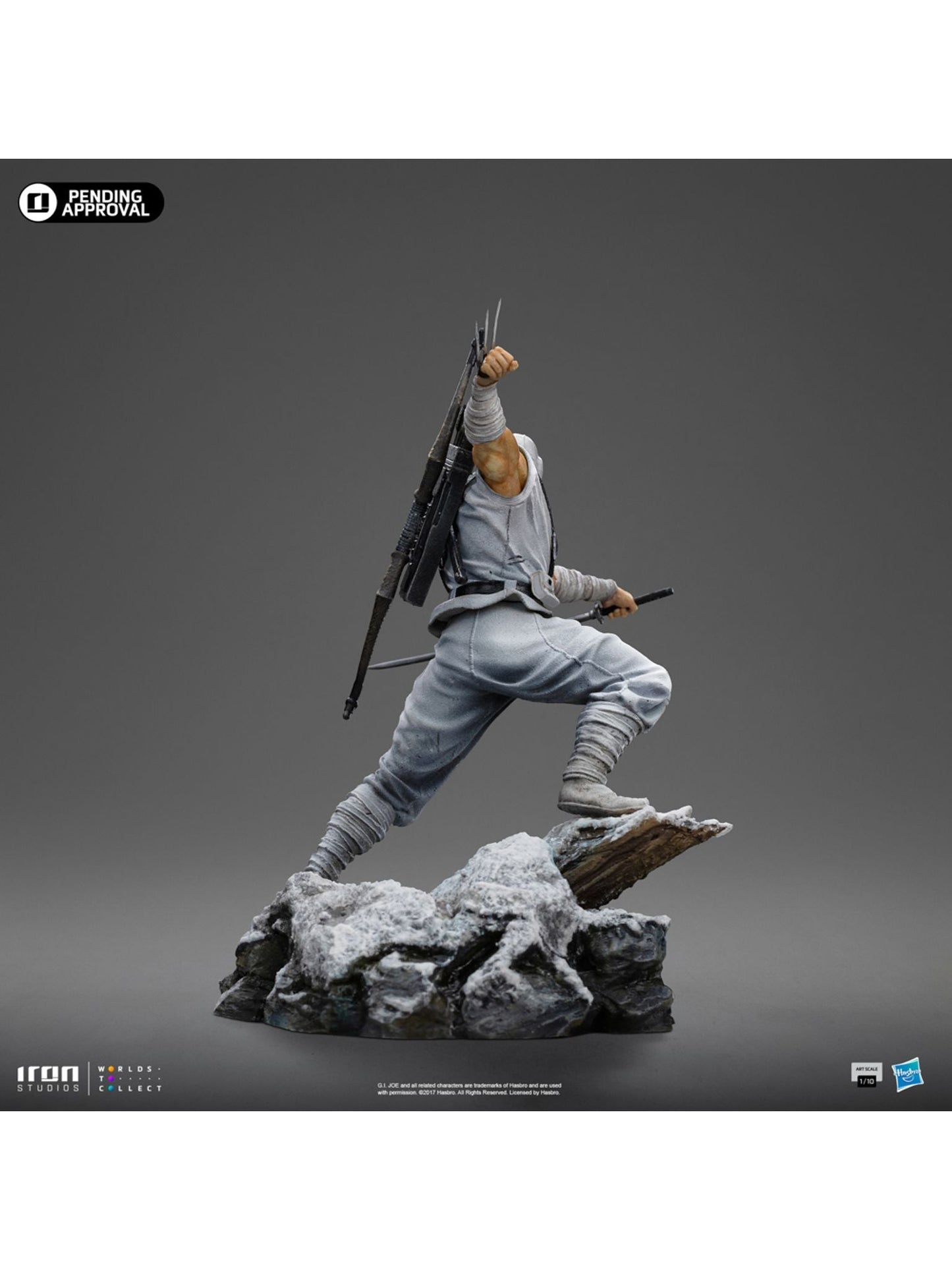 Storm Shadow (G.I. Joe) Kunstmaßstab 1/10 Statue von Iron Studios