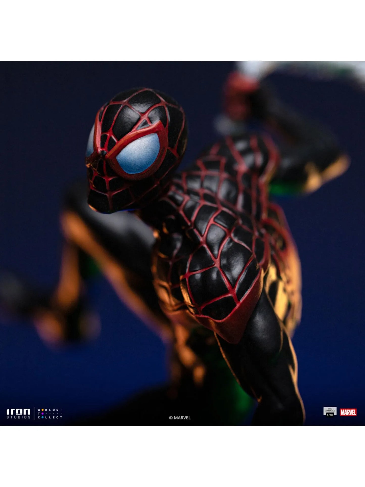 Miles Morales Statue von Iron Studios