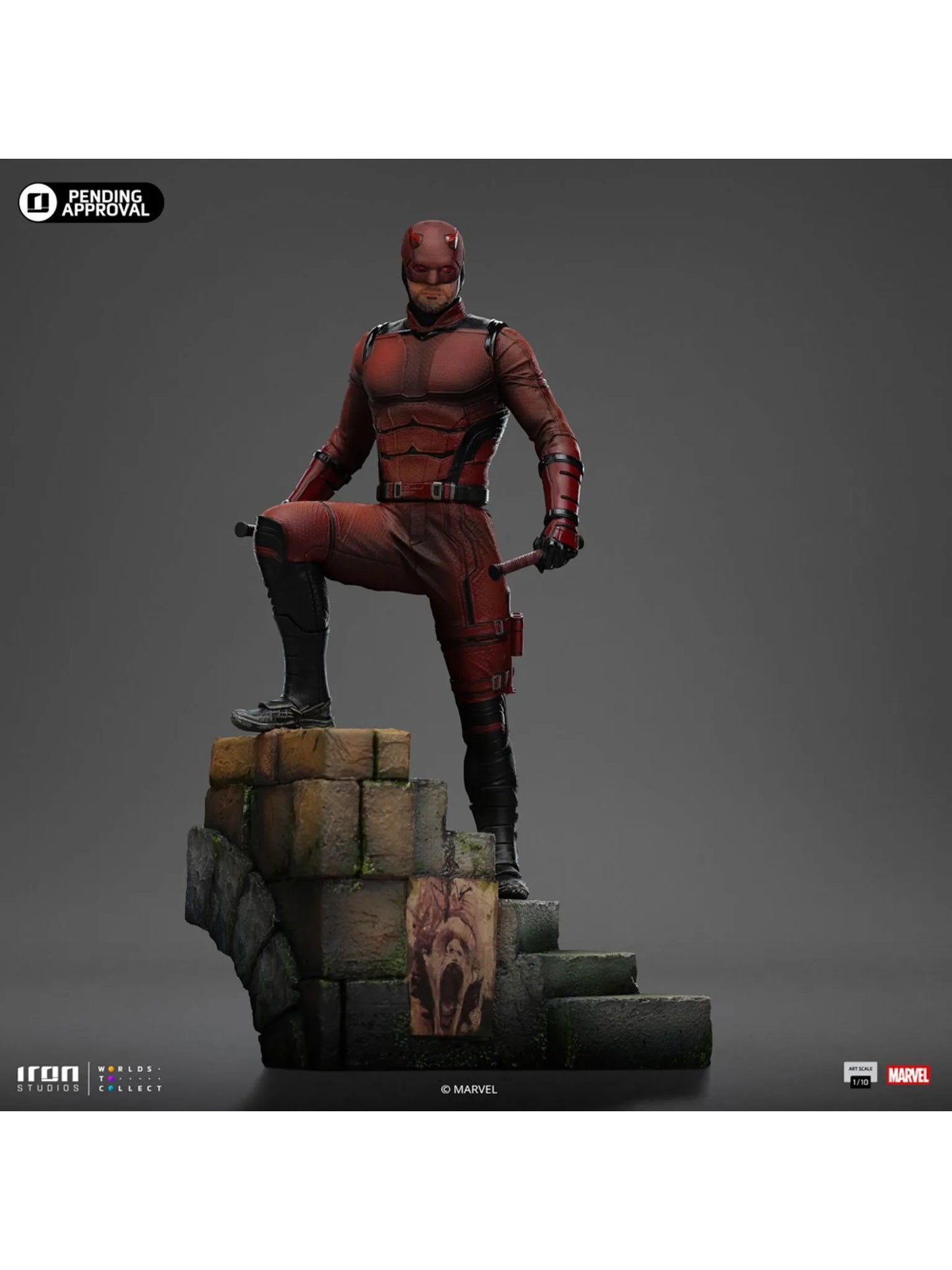 Daredevil Statue von Iron Studios