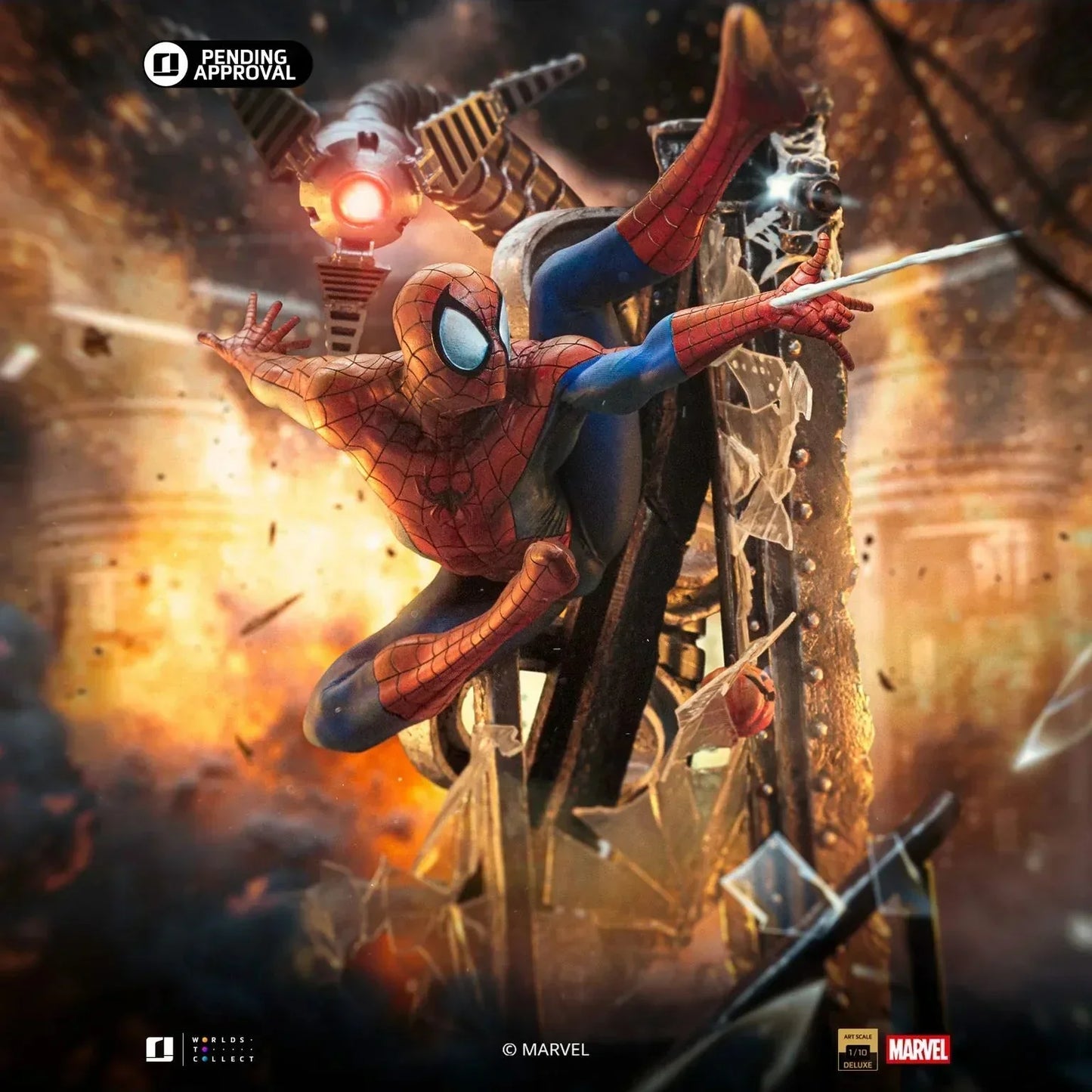 Spider-Man Spezialausgabe Statue von Iron Studios