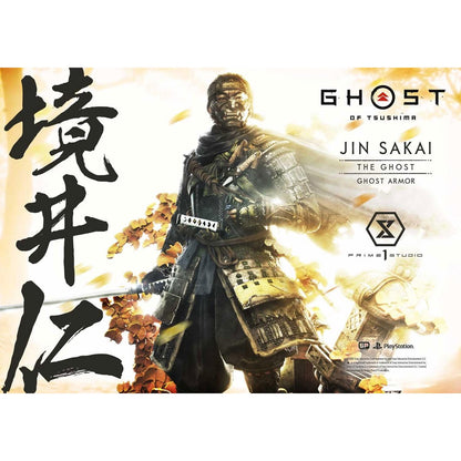 Ghost of Tsushima Jin Sakai Ghost Armor Deluxe Edition 1:4 Maßstab Statue
