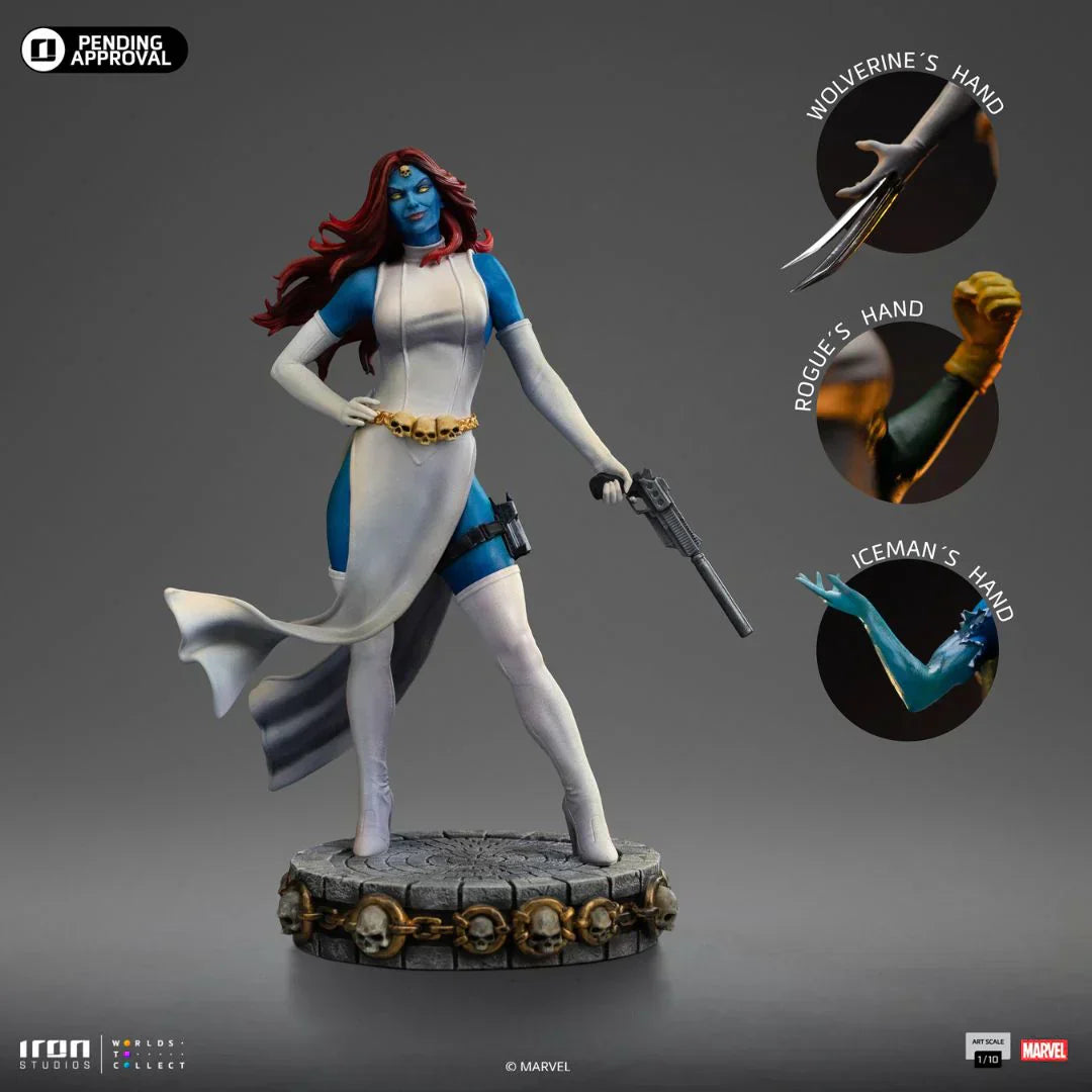 Mystique 1:10 Maßstab Statue von Iron Studios