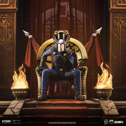 GIJOE Cobra Commander Statue von Iron Studios