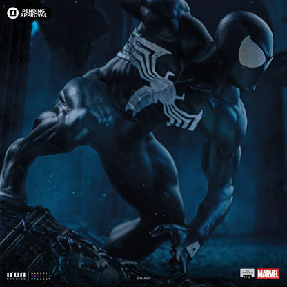 Spider-Man Schwarze Bds Kunststatue von Iron Studios