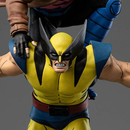 Gambit & Wolverine Deluxe Statue von Iron Studios