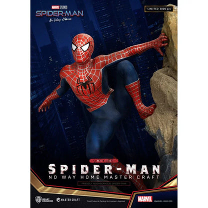 Spider-Man: No Way Home Freundlicher Nachbarschafts-Spider-Man MC-110 Master Craft Statue