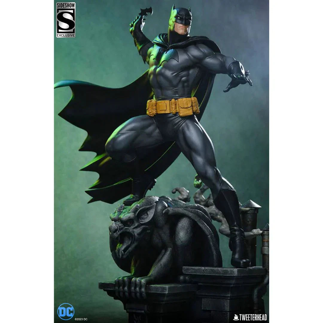 Batman (Schwarz und Grau Edition) Viertelmaßstab Maquette Statue von Tweeterhead