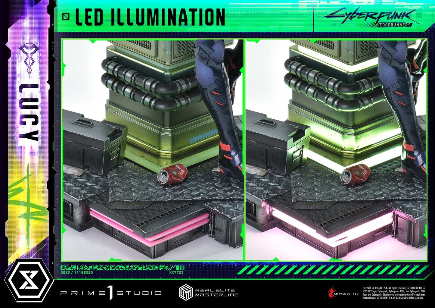 Cyberpunk Edgerunners Lucy DX Bonus-Version von Prime 1 Studio