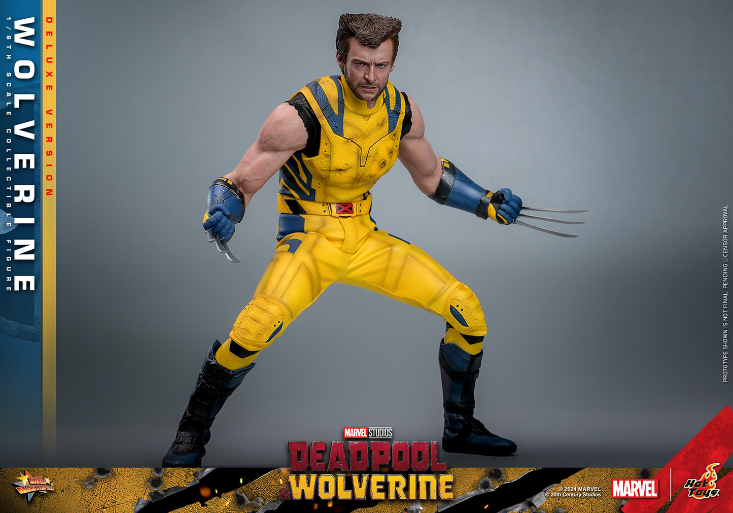 WOLVERINE (DELUXE VERSION) Sechste Maßstab Figur von Hot Toys