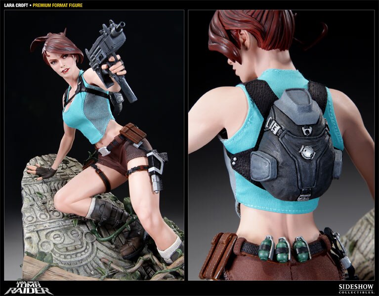 Lara Croft Die Wächterin des Lichts Statue von Sideshow Collectibles