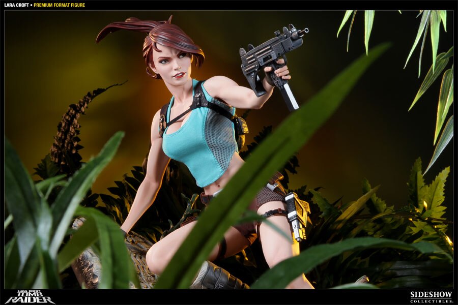 Lara Croft Die Wächterin des Lichts Statue von Sideshow Collectibles