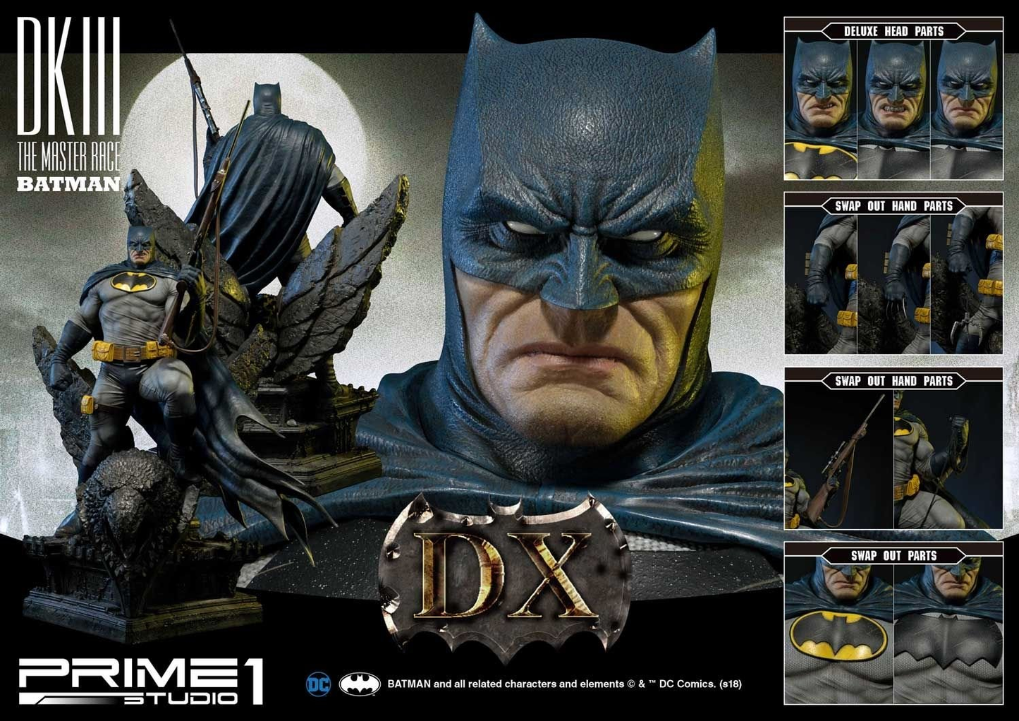 Batman Dark Knight III Die Meisterrasse (Comics) Deluxe-Version von Prime 1 Studio