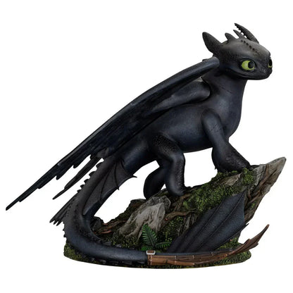 Wie man seinen Drachen 1 Stehende Toothless Master Craft Statue