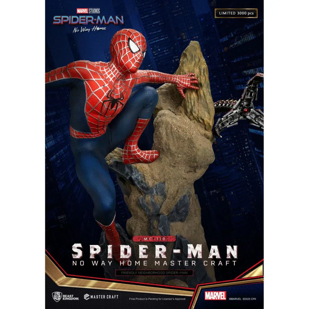 Spider-Man: No Way Home Freundlicher Nachbarschafts-Spider-Man MC-110 Master Craft Statue