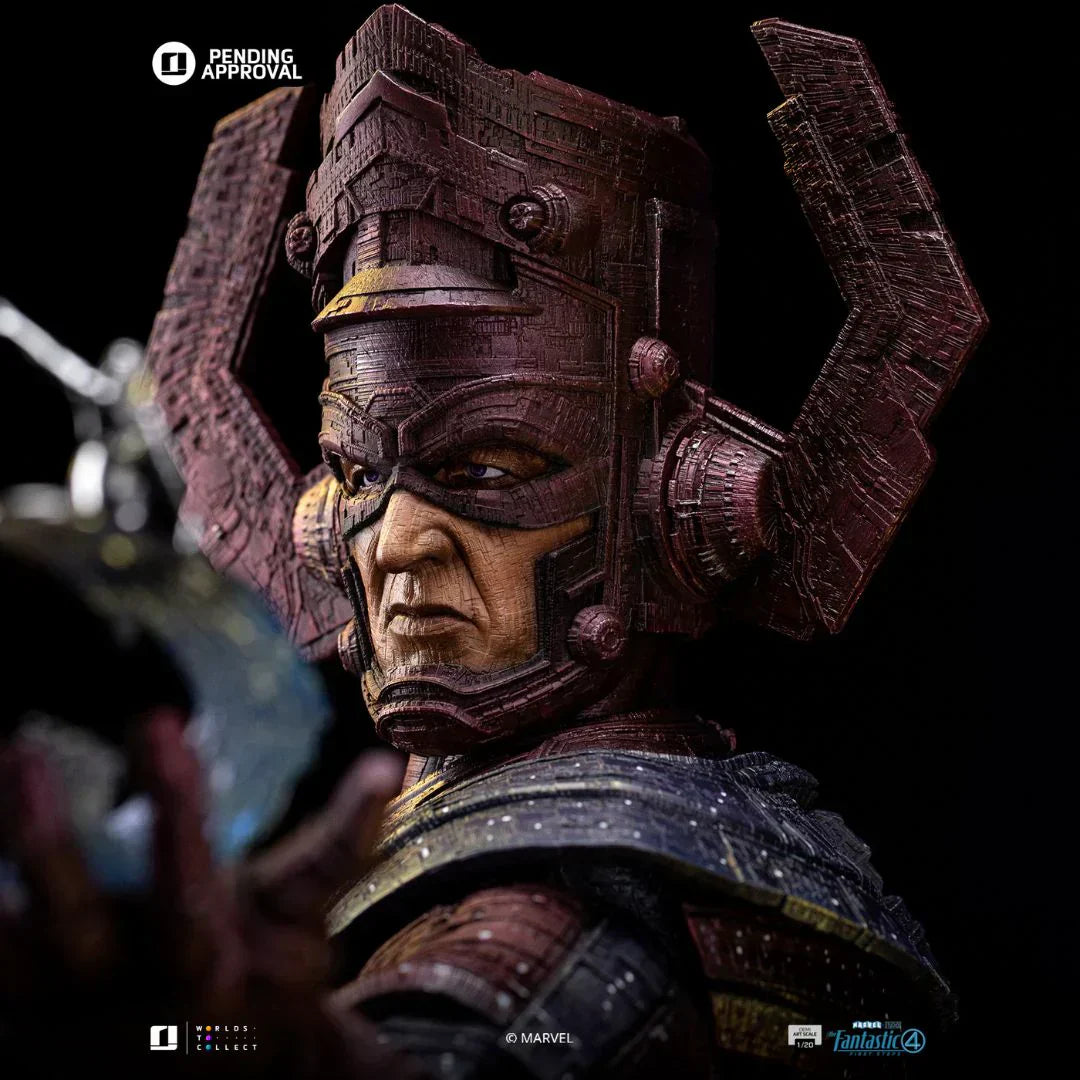 Fantastische Vier Galactus Diorama Deluxe Demi Art Statue von Iron Studios