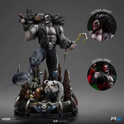 Lobo Unleashed Kunststatue von Iron Studios