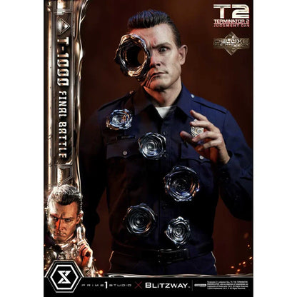 Terminator 2: Tag der Abrechnung T-1000 Final Battle DX Bonus Version Statue von Prime1 Studios