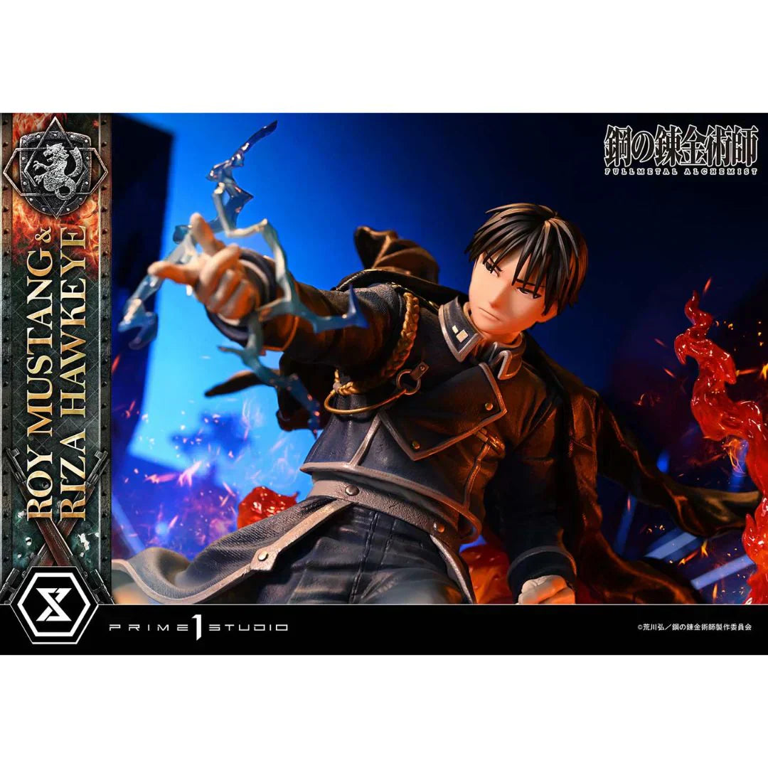Fullmetal Alchemist Roy Mustang & Riza Hawkeye Dx Regular Version Statue von Prime1 Studio