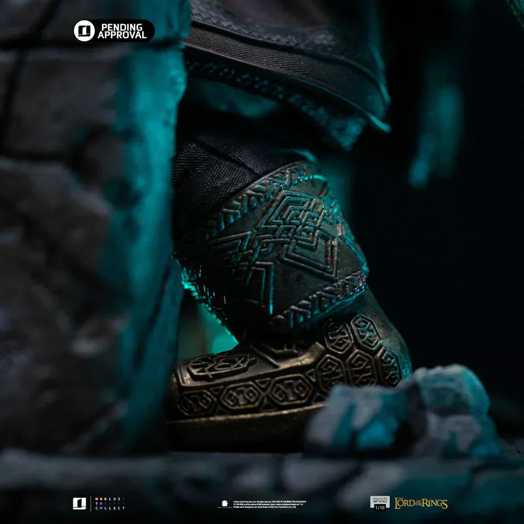 Der Herr der Ringe Gimli Unleashed Kunststatue von Iron Studios