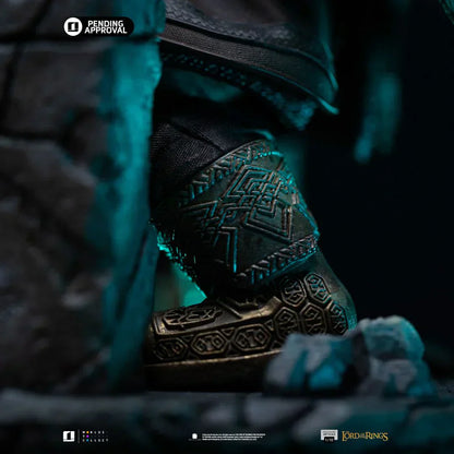 Der Herr der Ringe Gimli Unleashed Kunststatue von Iron Studios