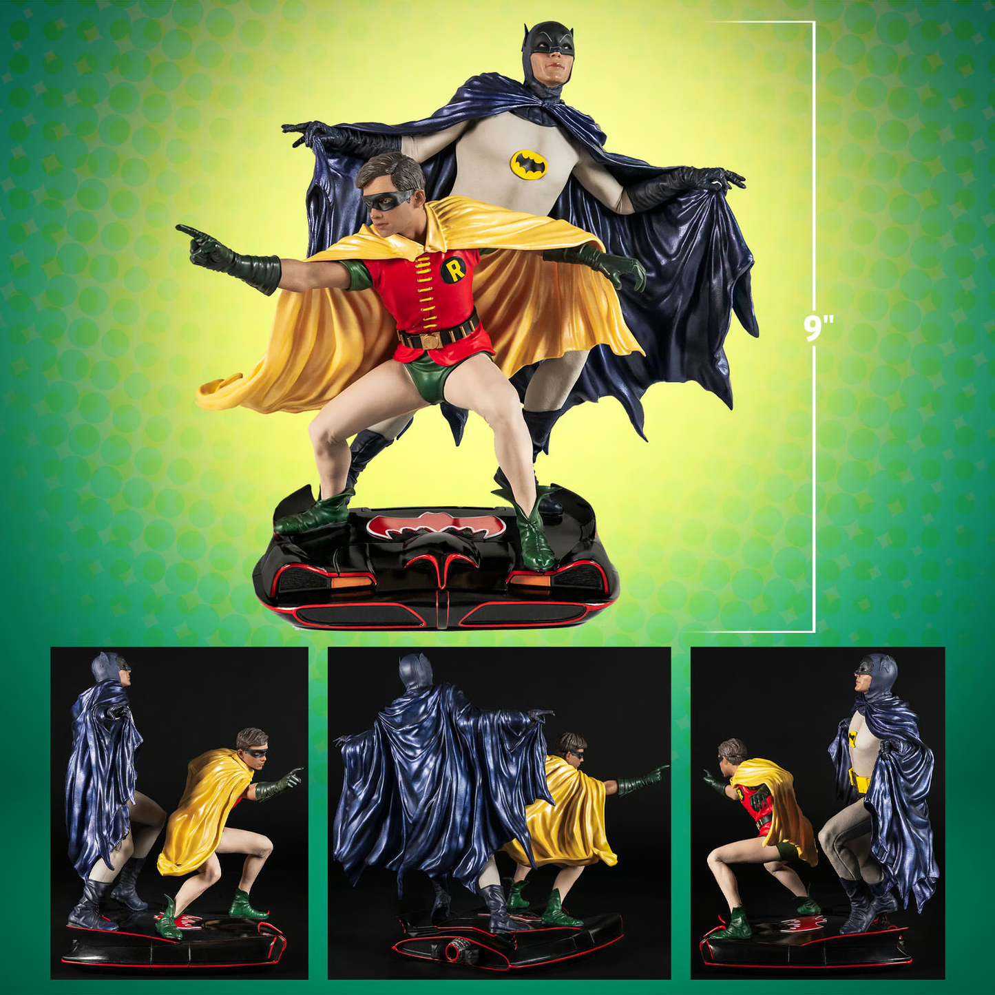 Batman und Robin Diorama von PureArts