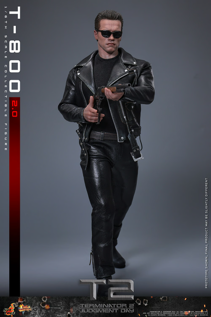 T-800 (2.0) Sechster Maßstab Figur von Hot Toys