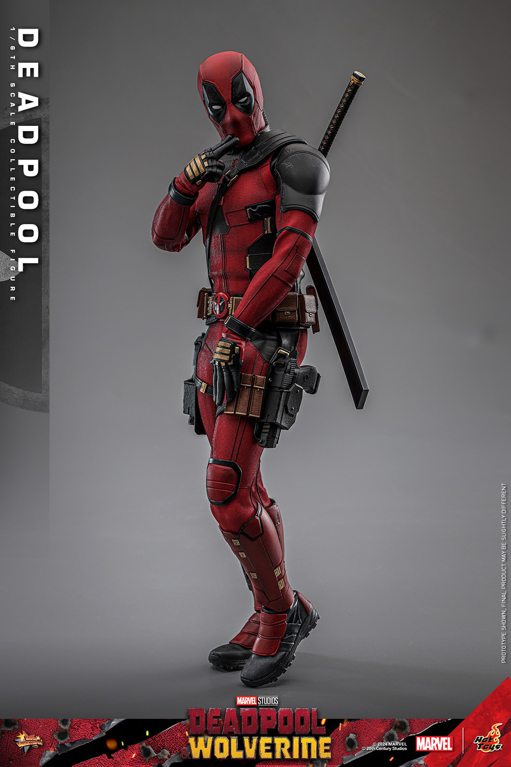 DEADPOOL Sixth Scale Figur von Hot Toys