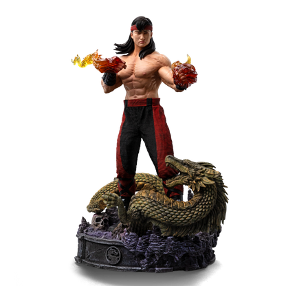 Mortal Kombat Liu Kang Statue von Iron Studios