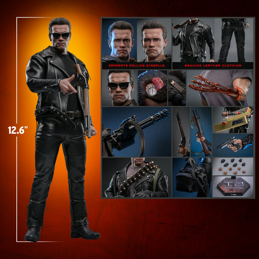 T-800 (2.0) Sechster Maßstab Figur von Hot Toys