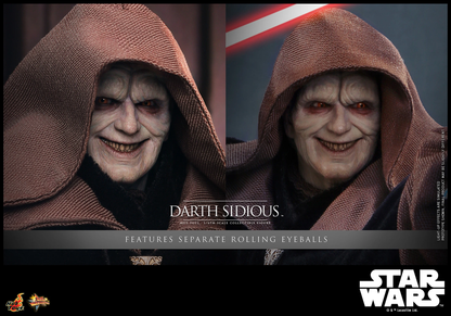 Darth Sidious Sixth Scale Figur von Hot Toys