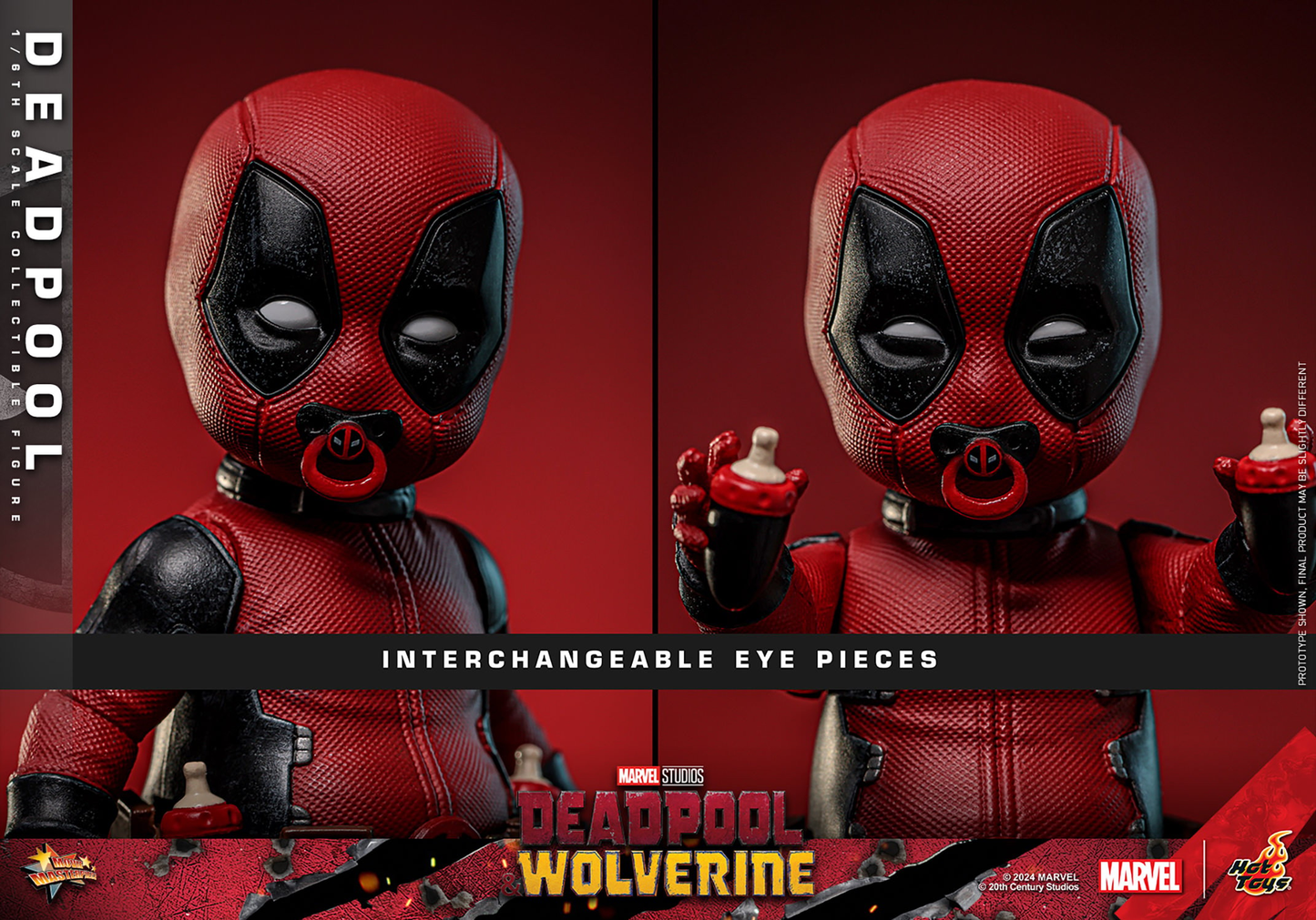 DEADPOOL Sixth Scale Figur von Hot Toys
