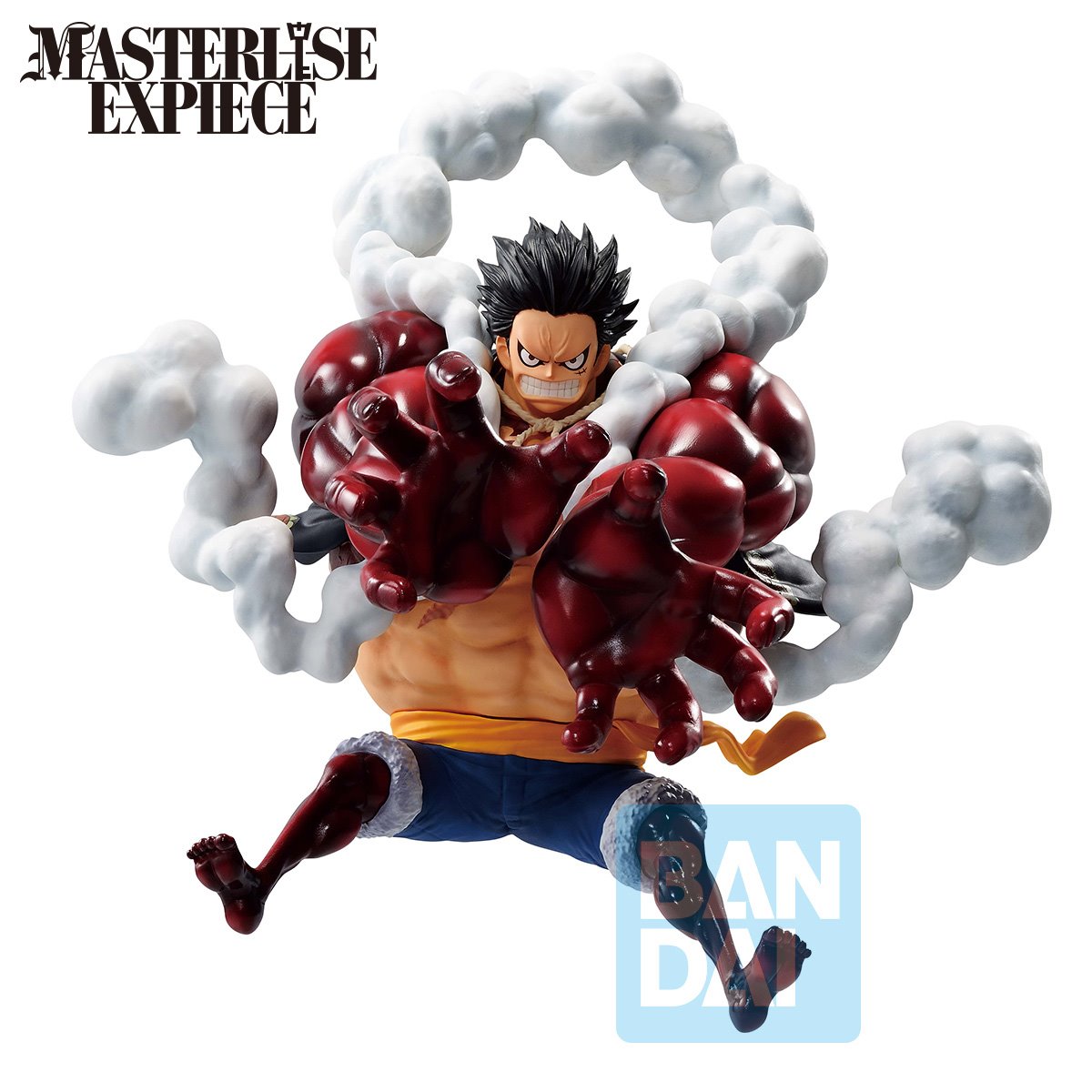 One Piece Monkey D. Luffy Gear 4 Straße zum König der Piraten Masterlise Ichibansho Statue