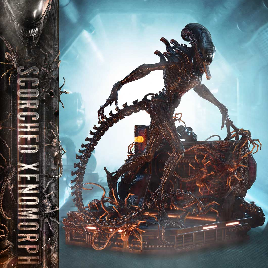 Alien Romulus Scorched Xenomorph DX Bonus Version von Prime 1 Studio