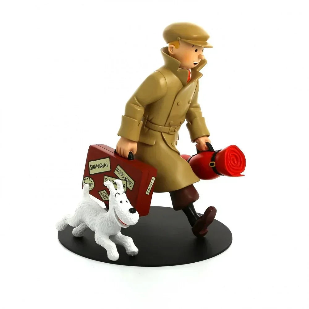 Tintin Harz Sammlerstatuette - Sie kommen an