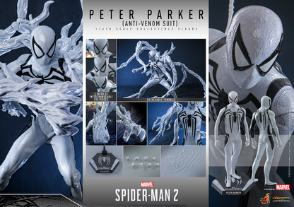 PETER PARKER (ANTI VENOM ANZUG) Sechster Maßstab Figur von Hot Toys