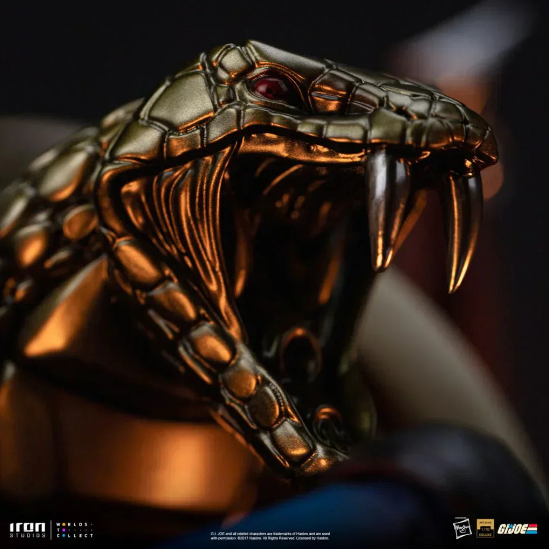 GIJOE Cobra Commander Statue von Iron Studios