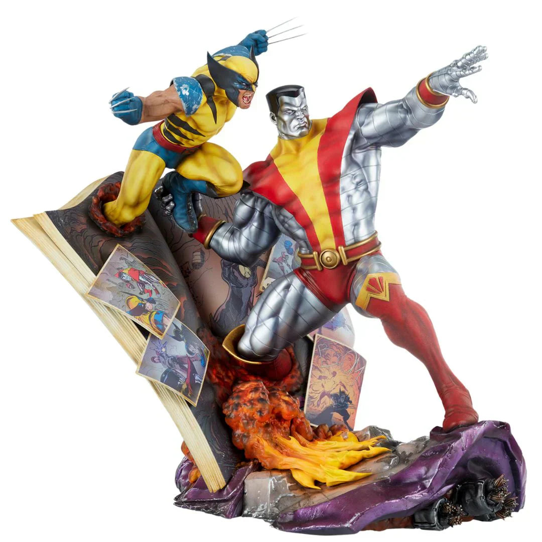 Fastball Special: Colossus und Wolverine Statue von Sideshow Collectibles