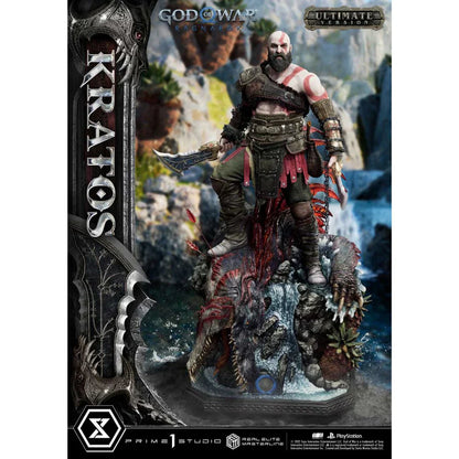 God Of War: Ragnarok Kratos Ultimative Bonusversion Statue von Prime1 Studios