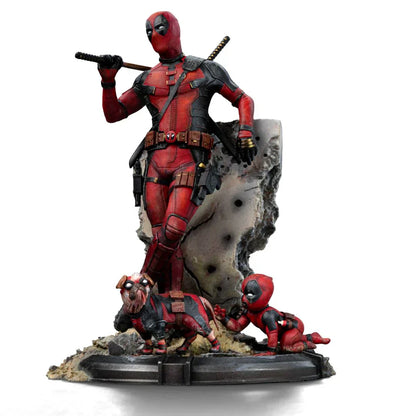 Deadpool - Deadpool & Wolverine Statue von Iron Studios