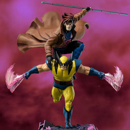 Gambit & Wolverine Deluxe Statue von Iron Studios