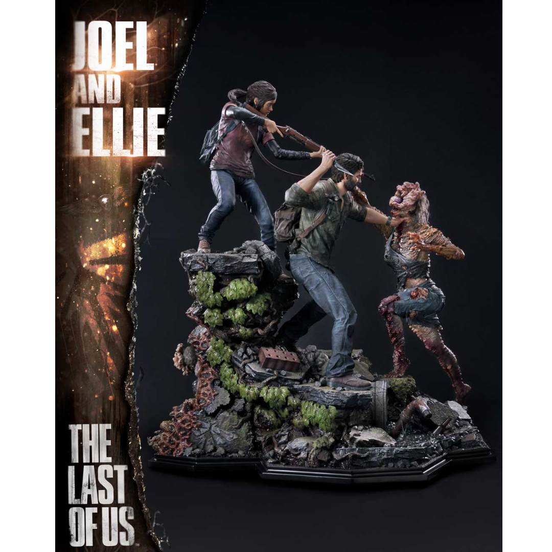 The Last of Us Part I Joel & Ellie Statue von Prime 1 Studio