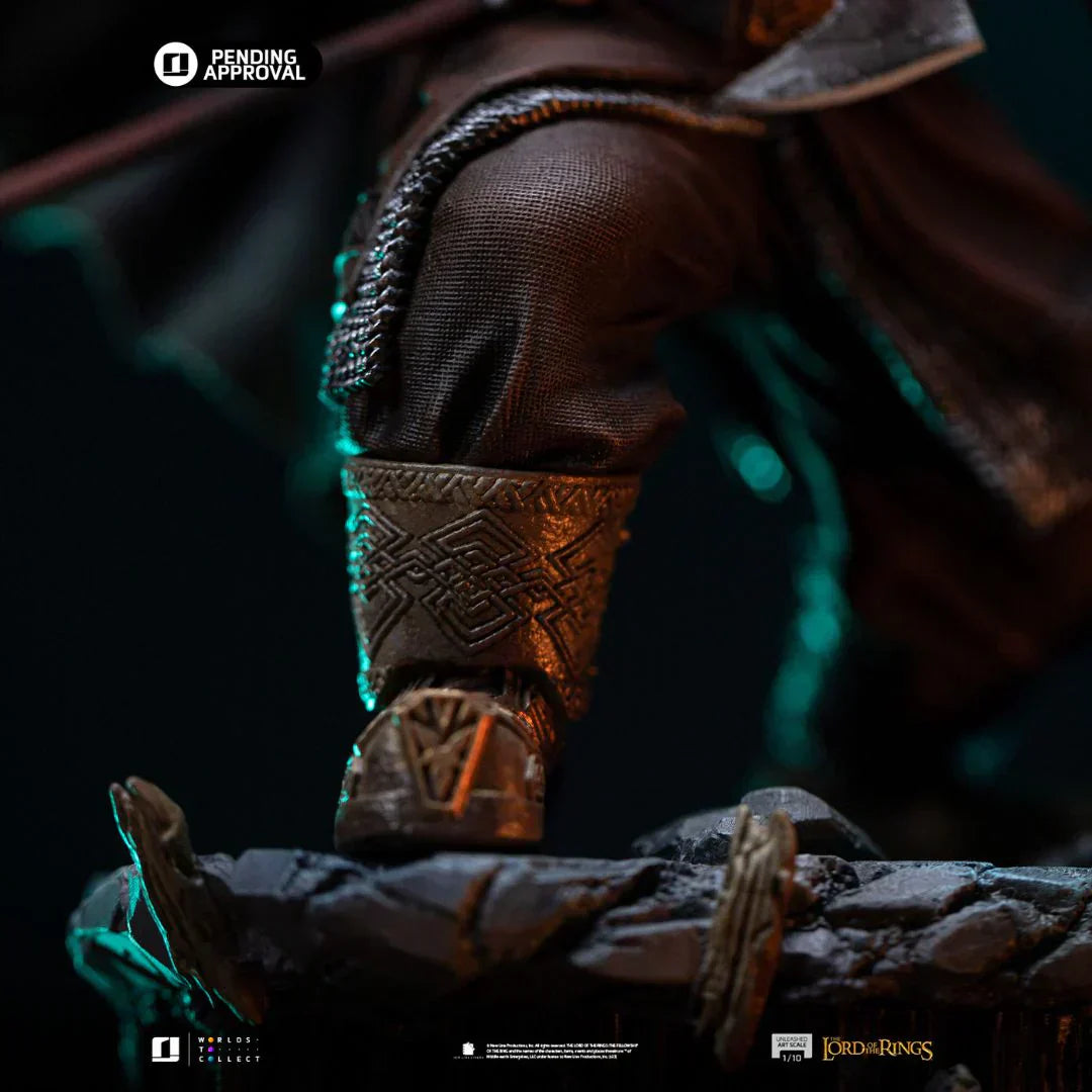 Der Herr der Ringe Gimli Unleashed Kunststatue von Iron Studios