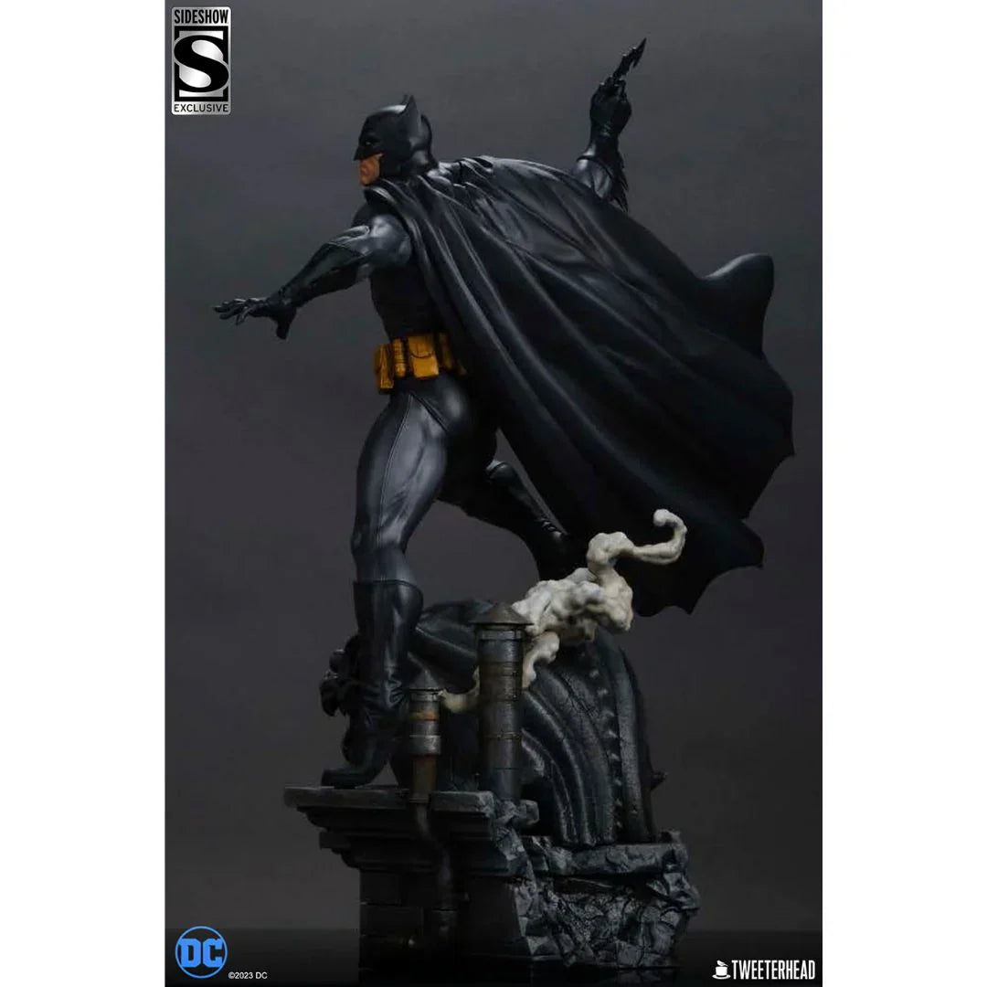 Batman (Schwarz und Grau Edition) Viertelmaßstab Maquette Statue von Tweeterhead