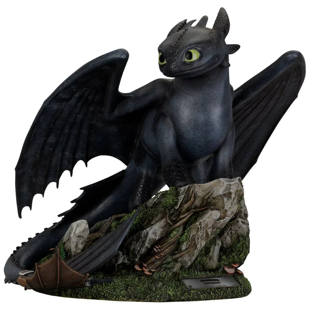 Wie man seinen Drachen 1 Stehende Toothless Master Craft Statue
