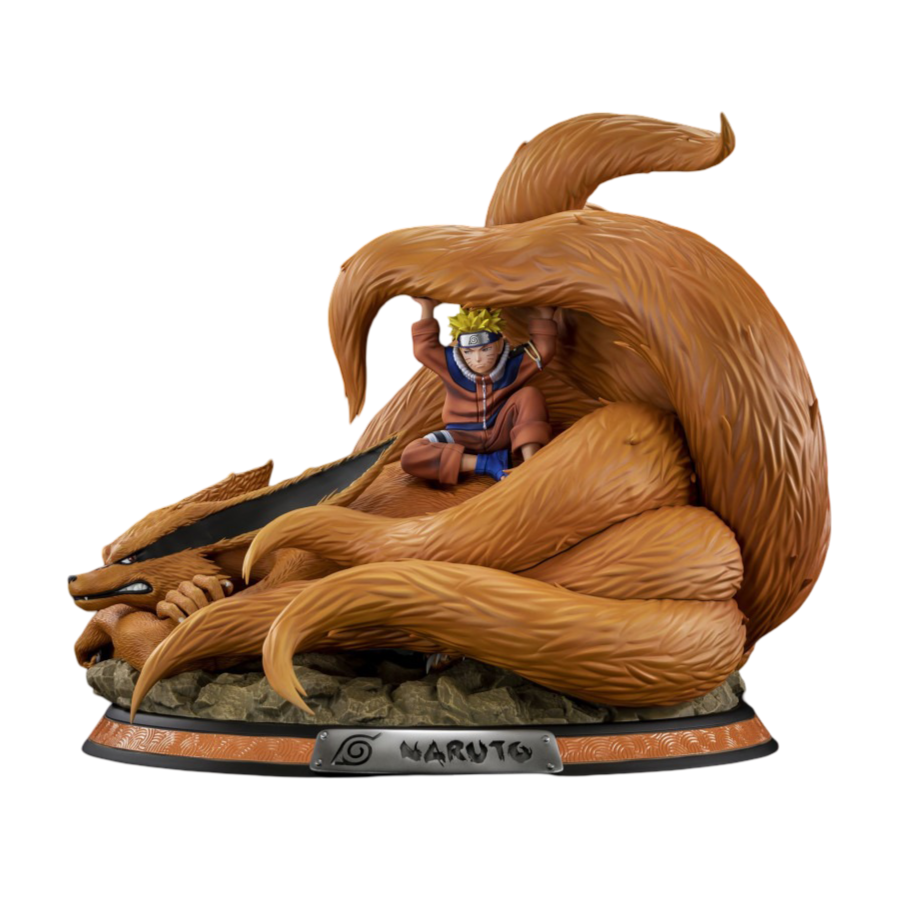 Naruto und Kyubi Statue von Tsume