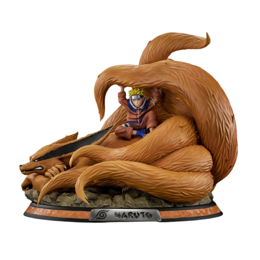 Naruto und Kyubi Statue von Tsume