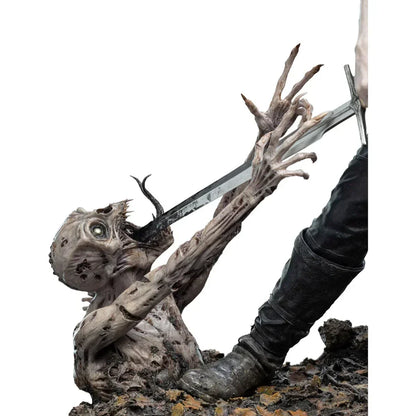 Die Witcher Geralt Die Weiße Wolf Statue von Weta