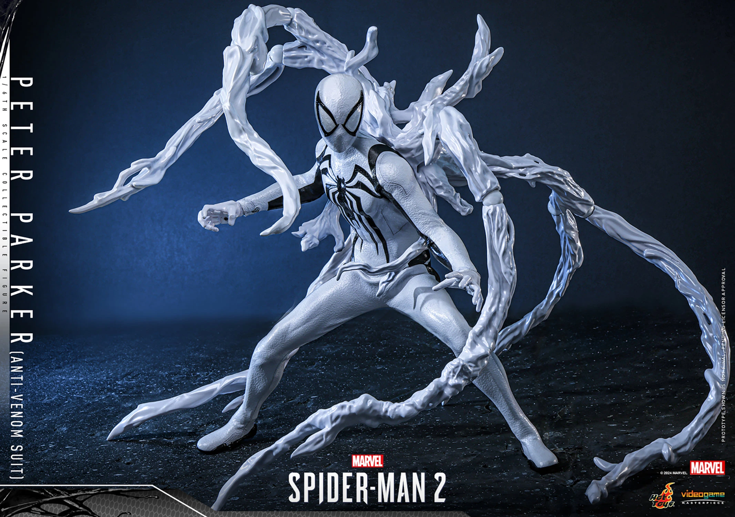 PETER PARKER (ANTI VENOM ANZUG) Sechster Maßstab Figur von Hot Toys